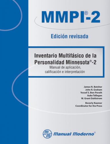 MMPI-2R. INVENTARIO MULTIFASICO DE LA PERSONALIDAD MINNESOTA-2 EDICIÓN REVISADA