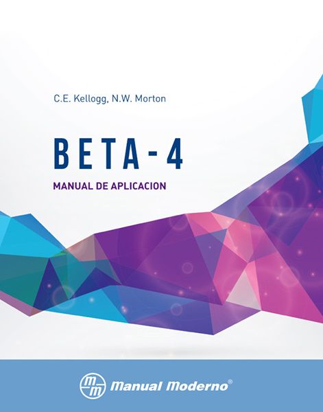 BETA-4. INSTRUMENTO NO VERBAL DE INTELIGENCIA